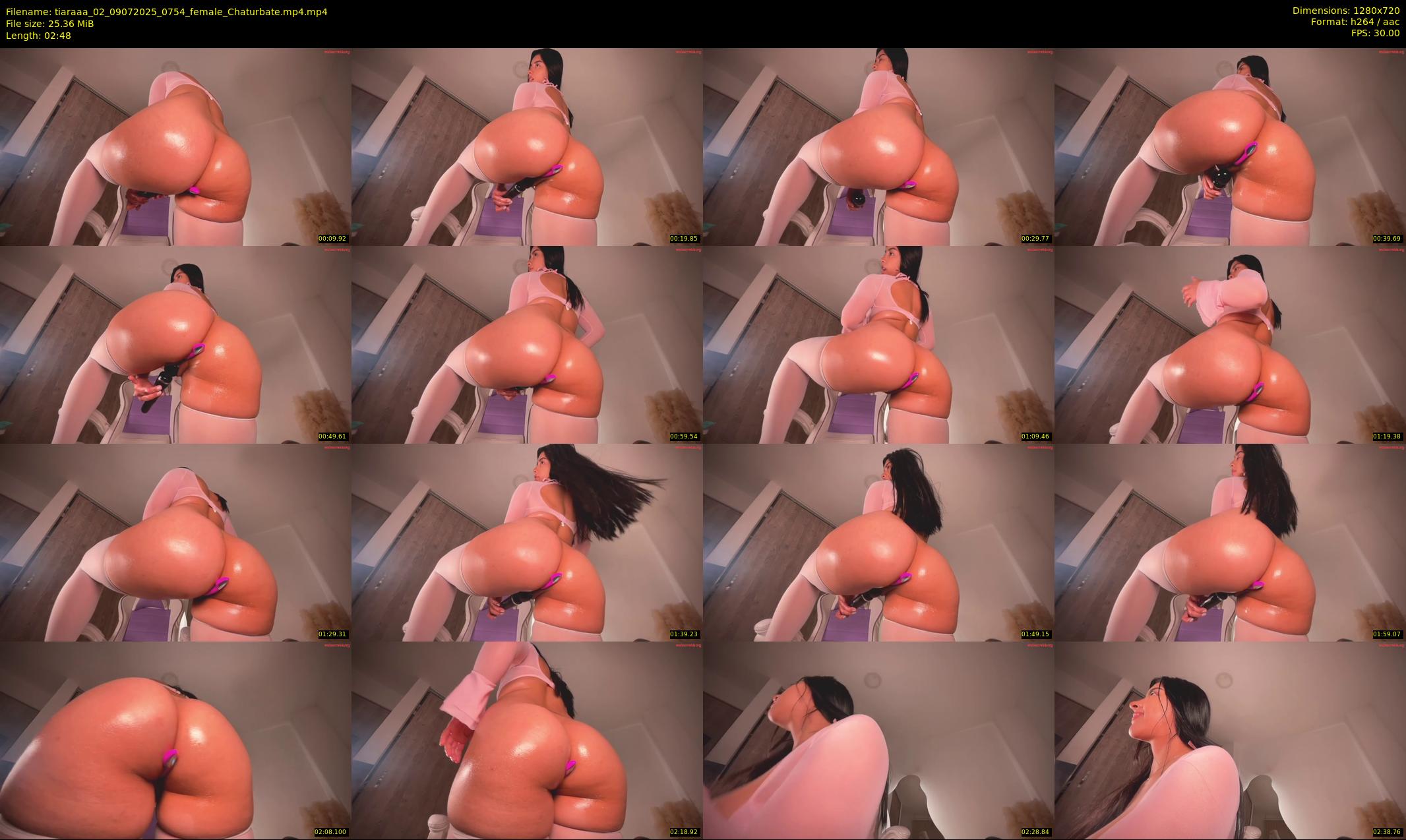 tiaraaa_02 — 3 minute Chaturbate female cam show recording, 720p, Jul 9, 2025