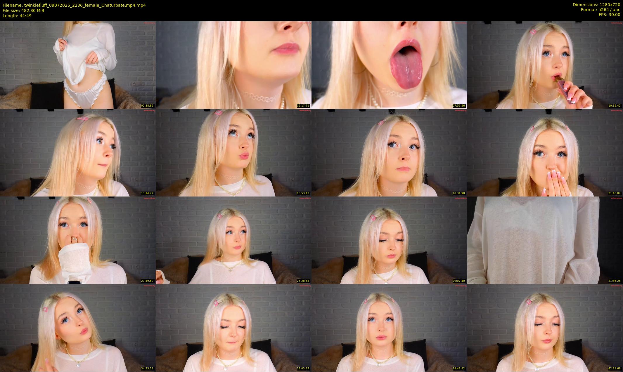 twinklefluff — 45 minute Chaturbate female cam show recording, 720p, Jul 9, 2025