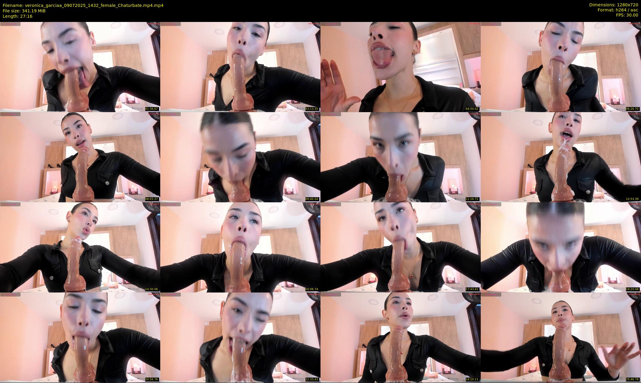 veronica_garciaa — 28 minute Chaturbate female cam show recording, 720p, Jul 9, 2025