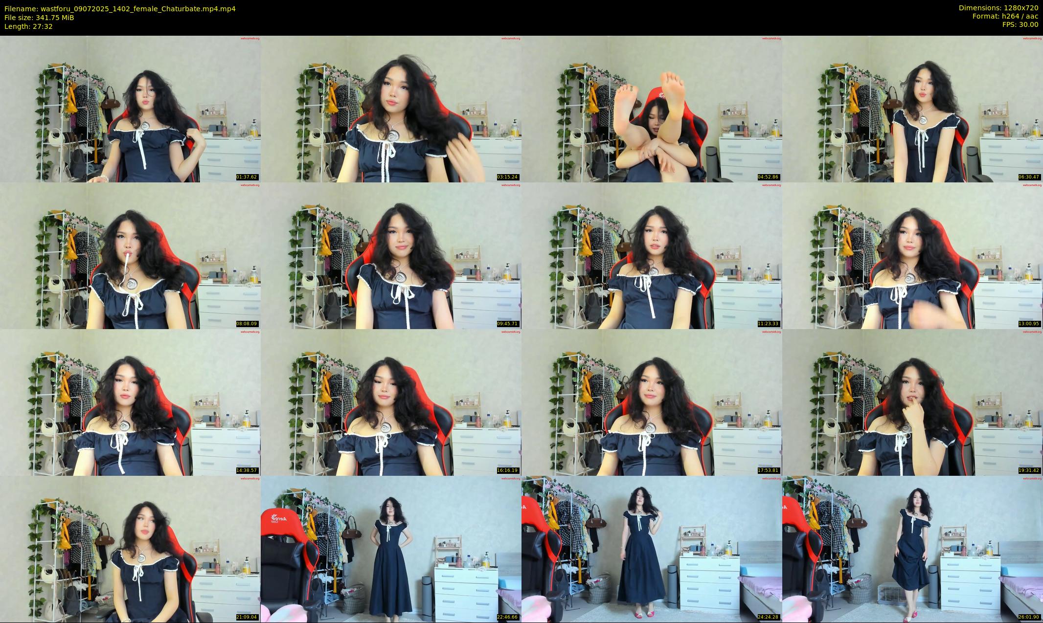 wastforu — 28 minute Chaturbate female cam show recording, 720p, Jul 9, 2025