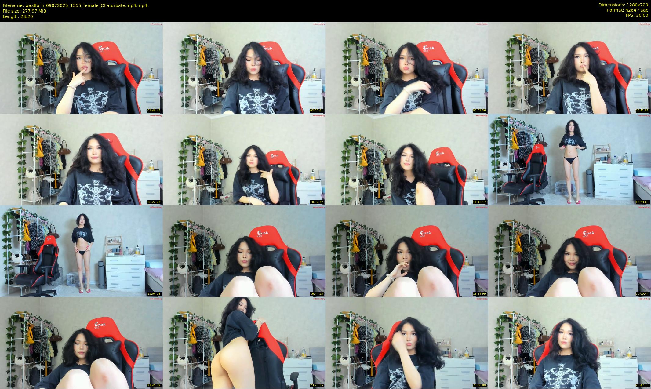wastforu — 29 minute Chaturbate female cam show recording, 720p, Jul 9, 2025