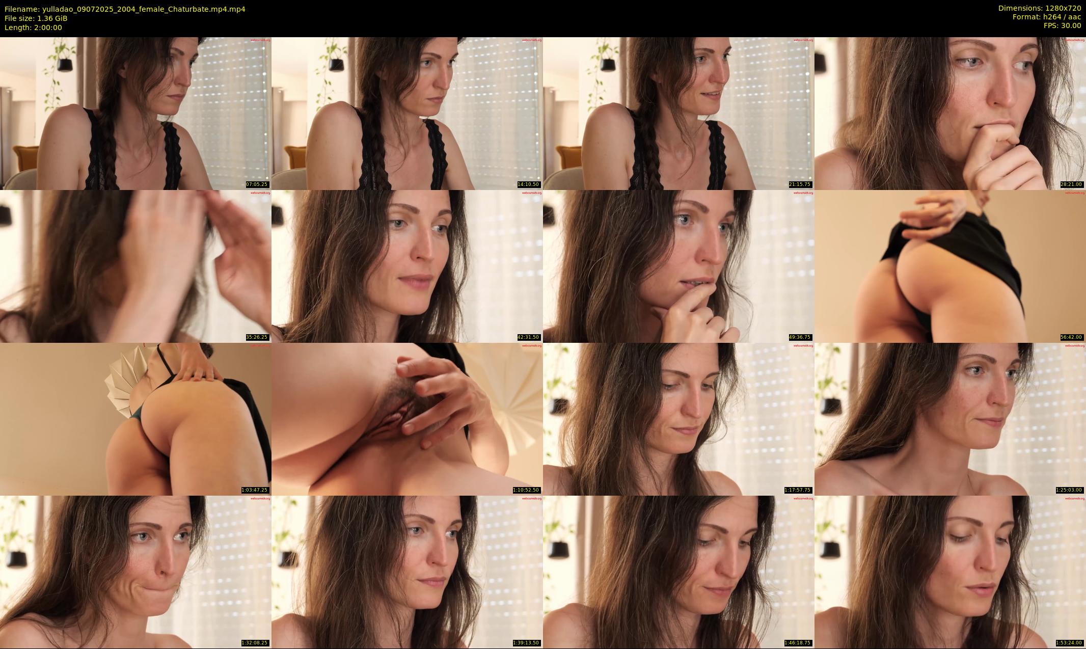 yulladao — 120 minute Chaturbate female cam show recording, 720p, Jul 9, 2025
