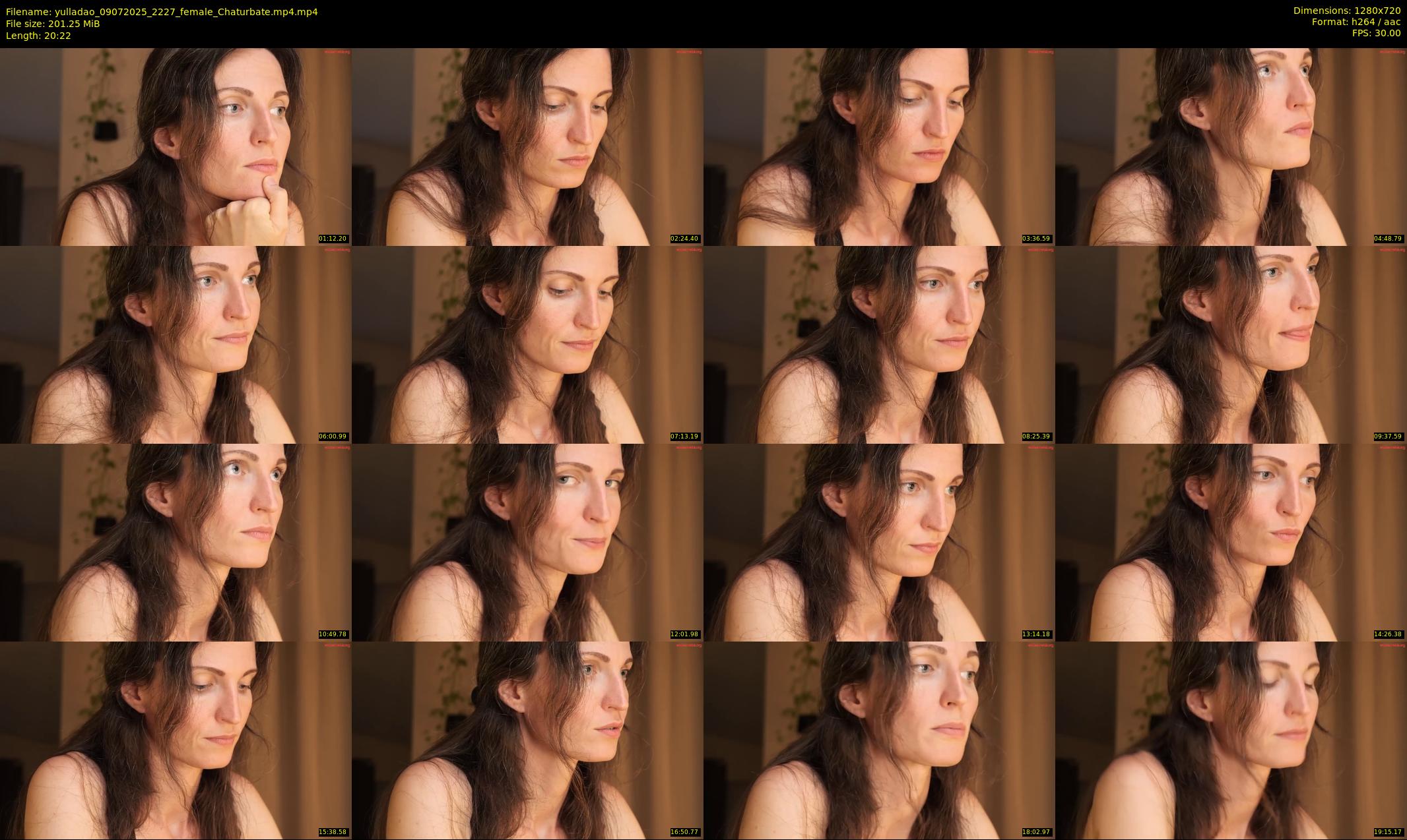 yulladao — 21 minute Chaturbate female cam show recording, 720p, Jul 9, 2025