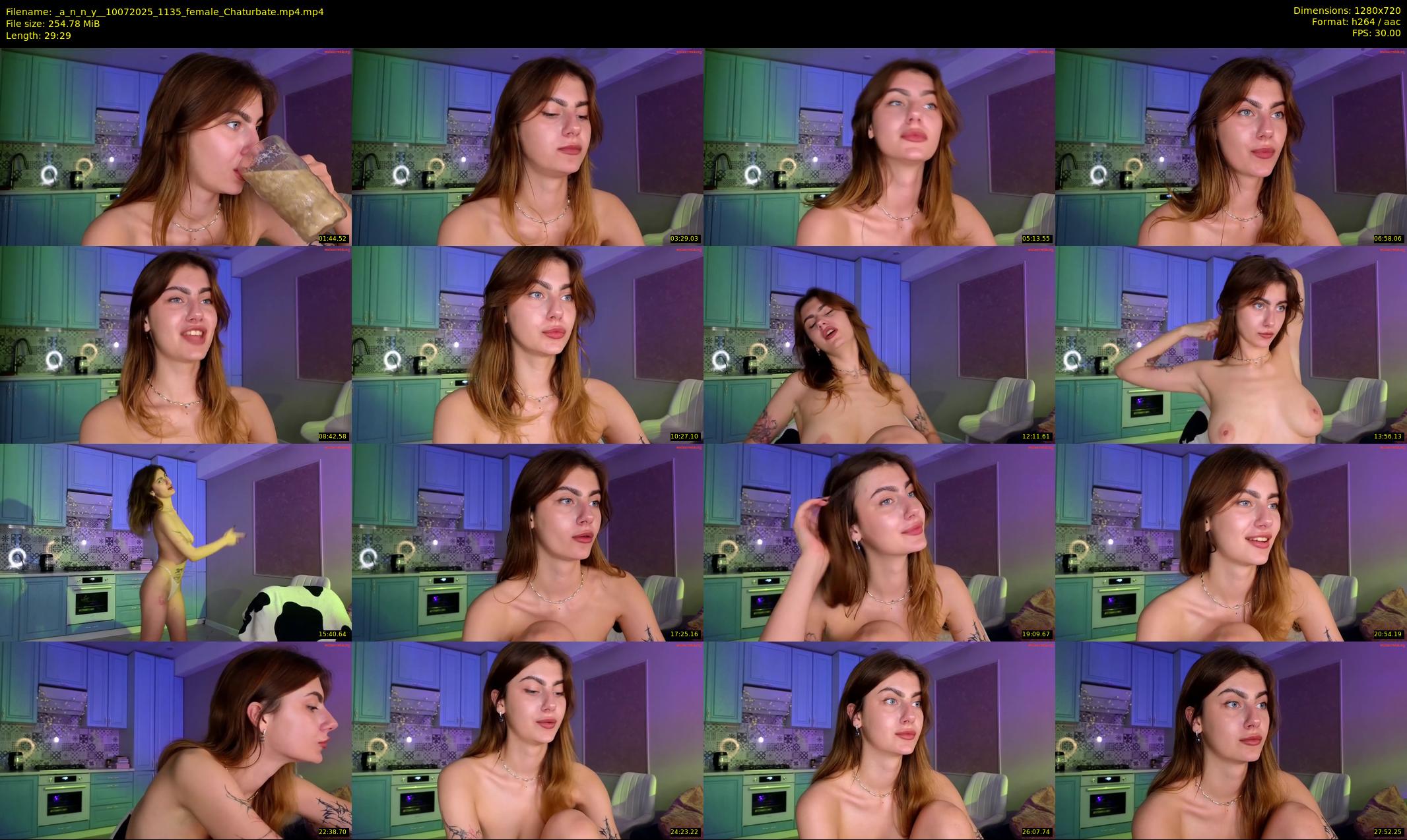 _a_n_n_y_ — 30 minute Chaturbate female cam show recording, 720p, Jul 10, 2025