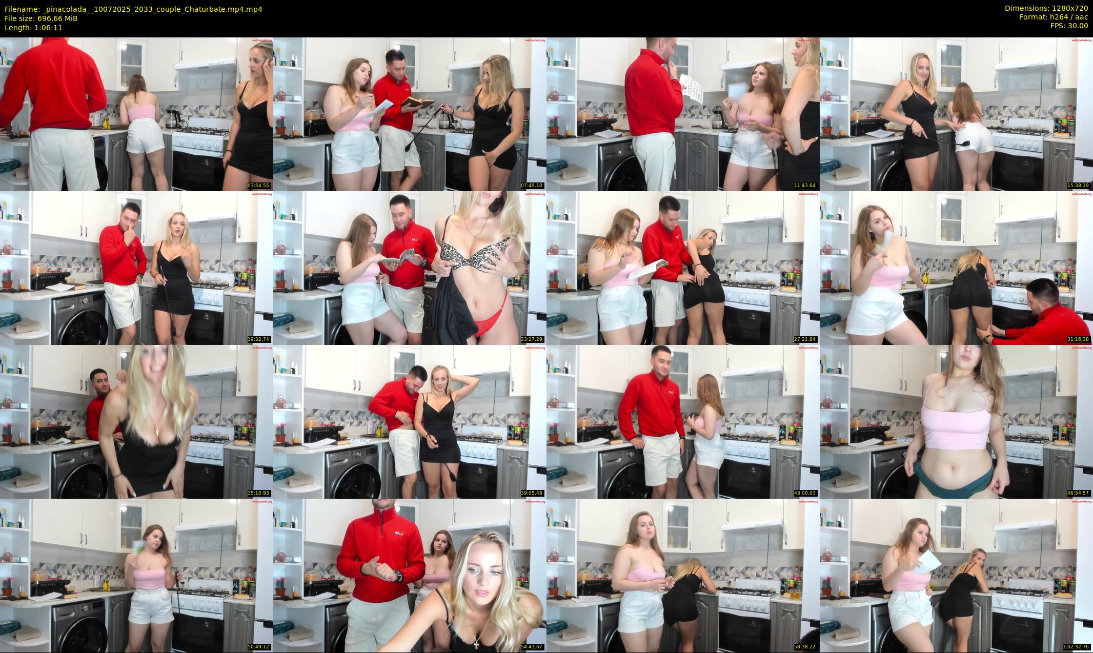 _pinacolada_ — 67 minute Chaturbate couple cam show recording, 720p, Jul 10, 2025