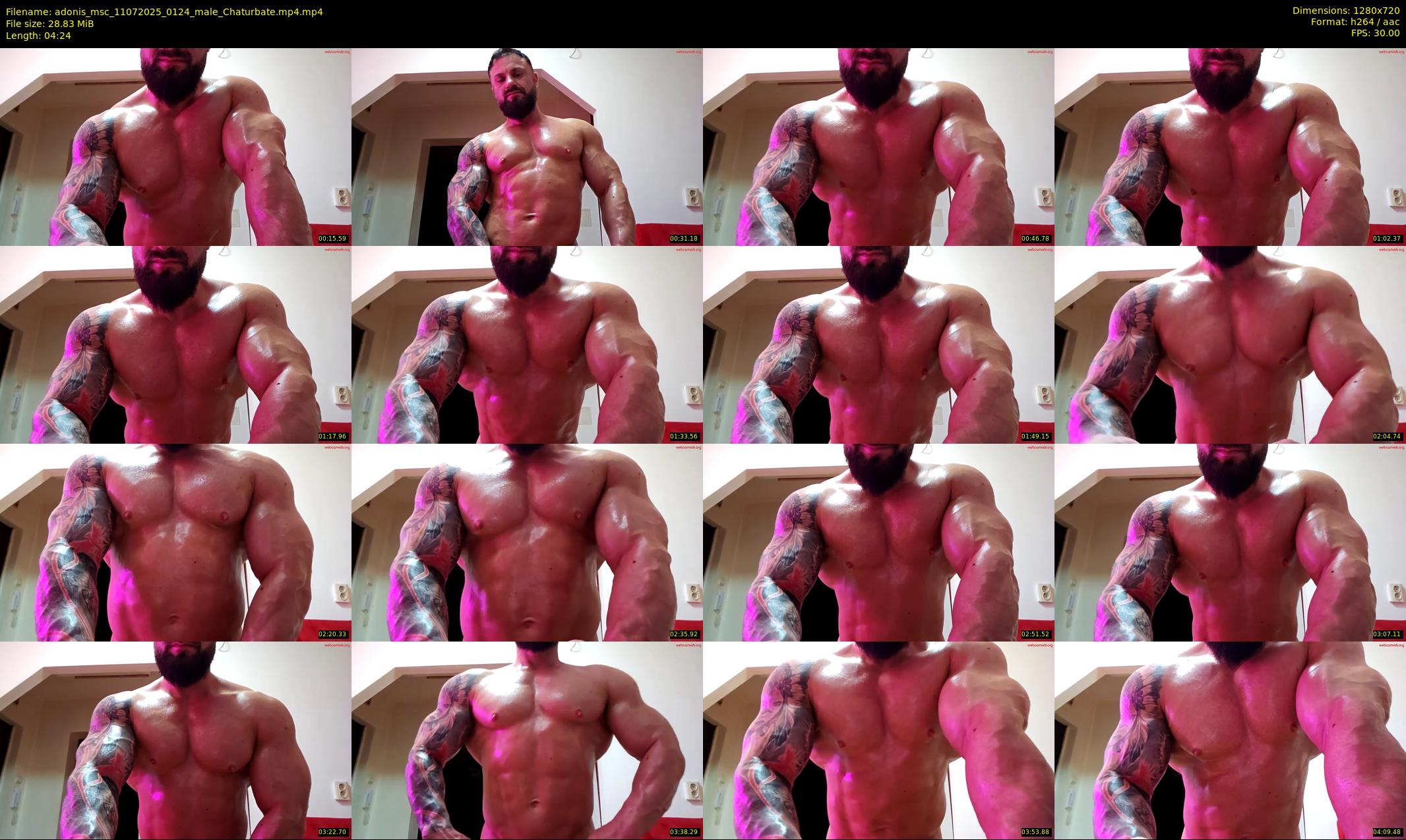adonis_msc — 5 minute Chaturbate male cam show recording, 720p, Jul 11, 2025