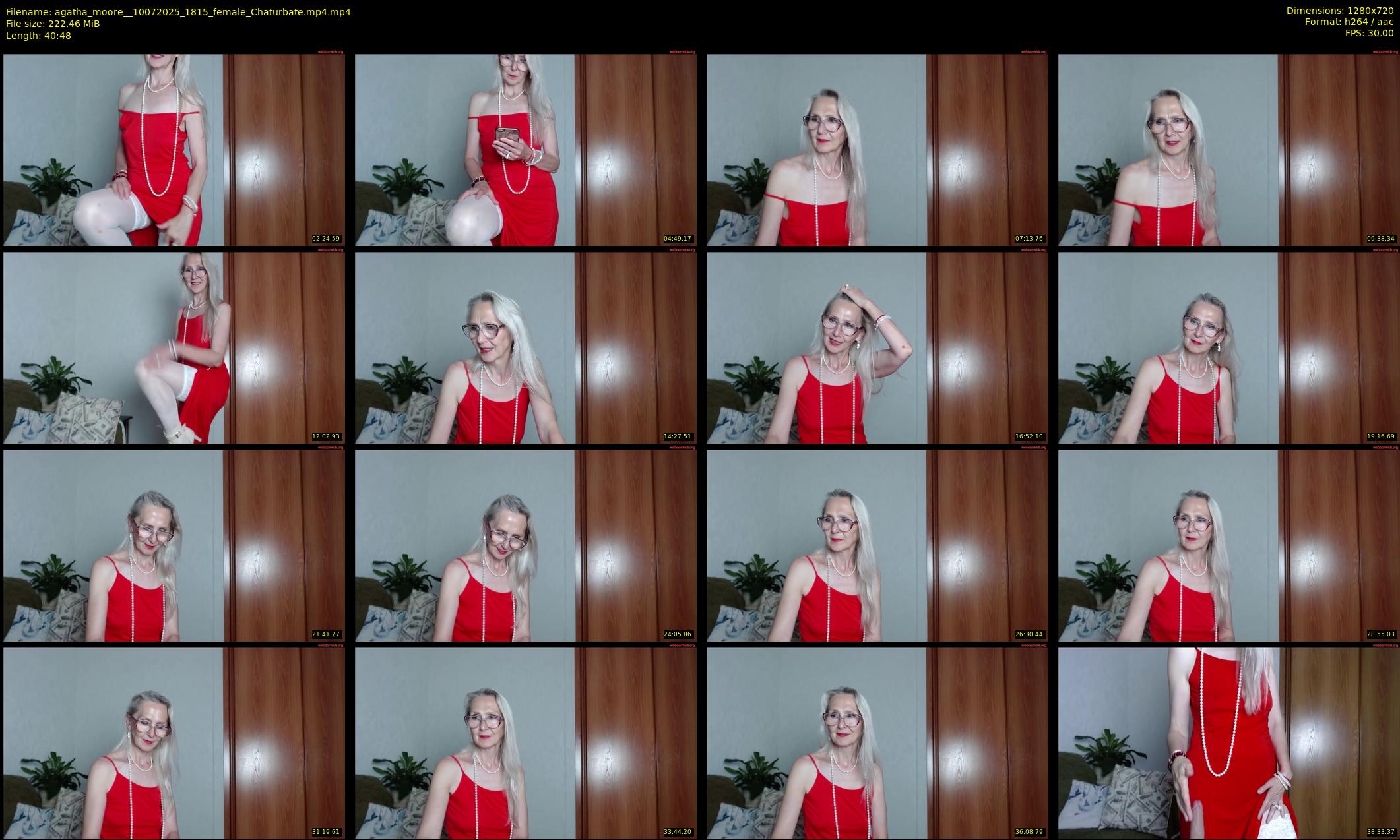 agatha_moore_ — 41 minute Chaturbate female cam show recording, 720p, Jul 10, 2025