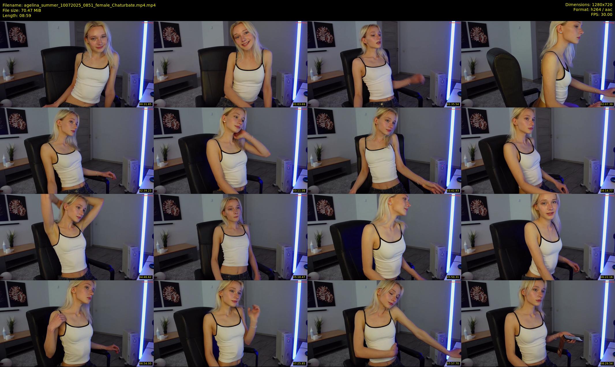 agelina_summer — 9 minute Chaturbate female cam show recording, 720p, Jul 10, 2025
