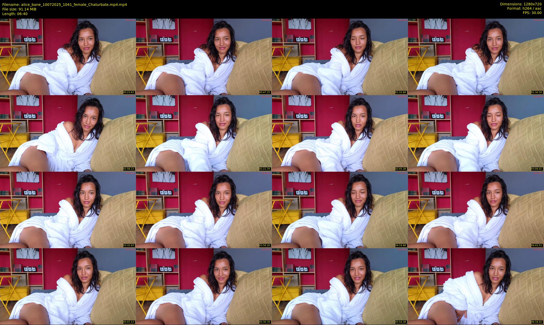 alice_bane — 7 minute Chaturbate female cam show recording, 720p, Jul 10, 2025