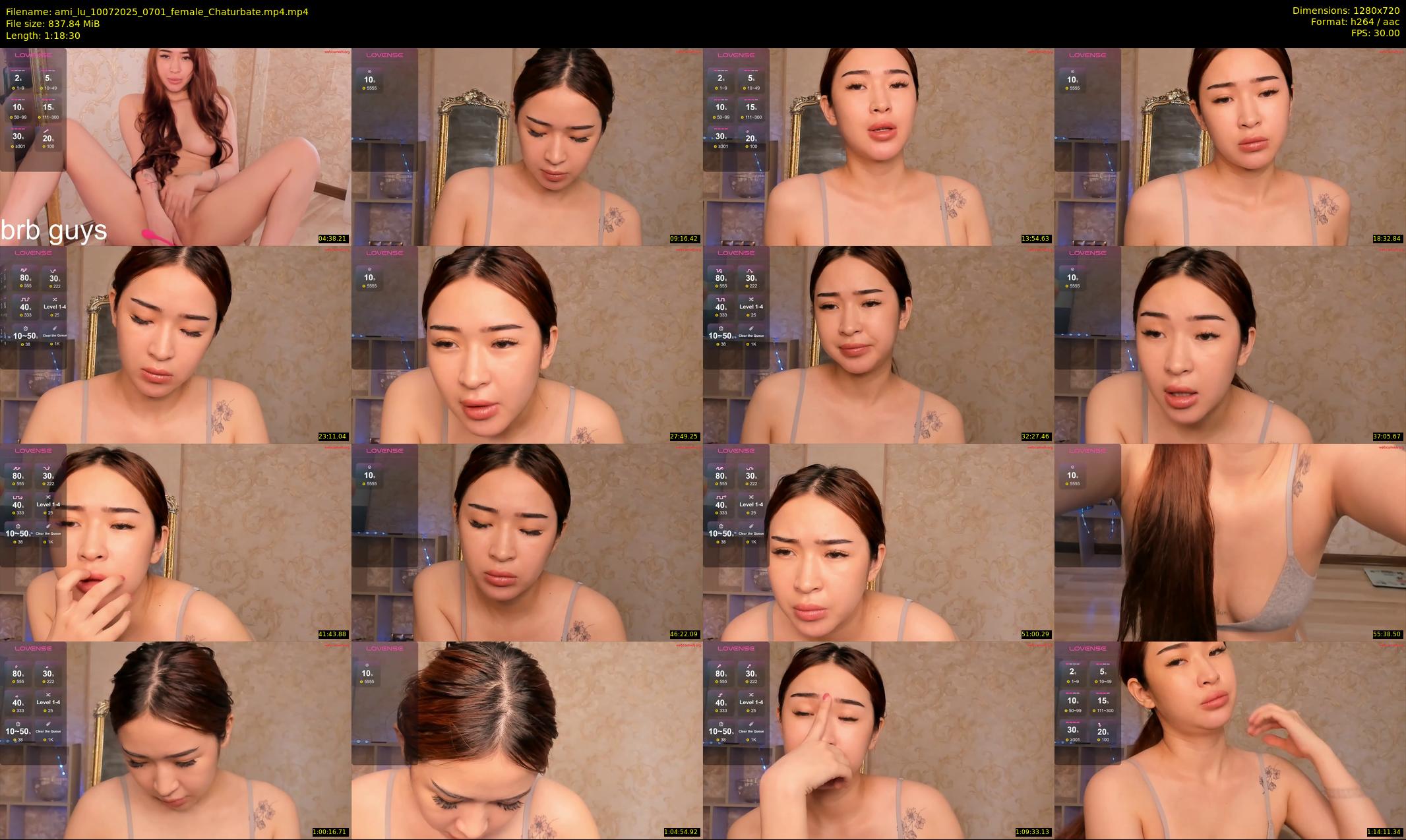 ami_lu — 79 minute Chaturbate female cam show recording, 720p, Jul 10, 2025