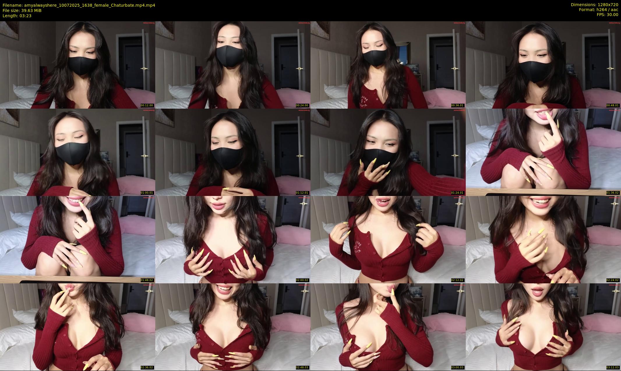 amyalwayshere — 4 minute Chaturbate female cam show recording, 720p, Jul 10, 2025