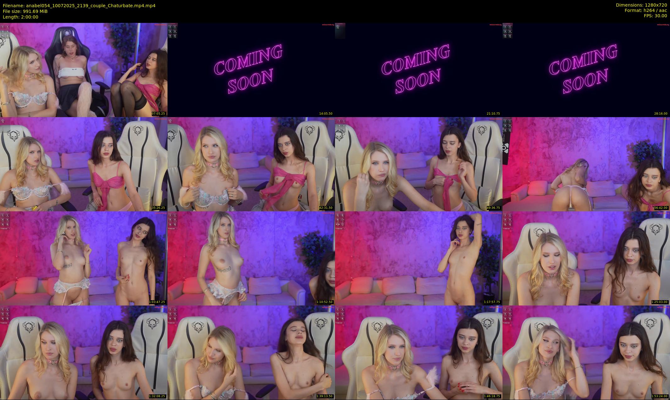 anabel054 — 120 minute Chaturbate female cam show recording, 720p, Jul 10, 2025