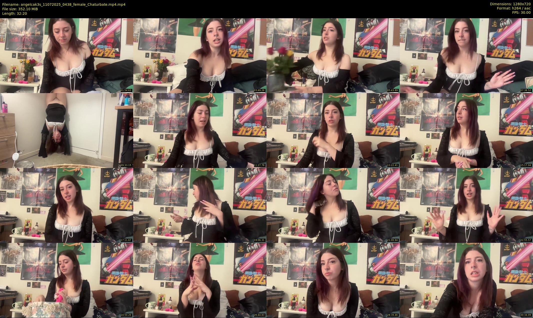 angelcak3s — 33 minute Chaturbate female cam show recording, 720p, Jul 11, 2025