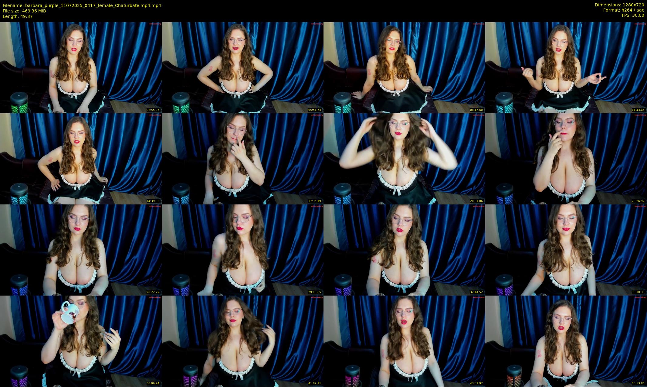 barbara_purple — 50 minute Chaturbate female cam show recording, 720p, Jul 11, 2025