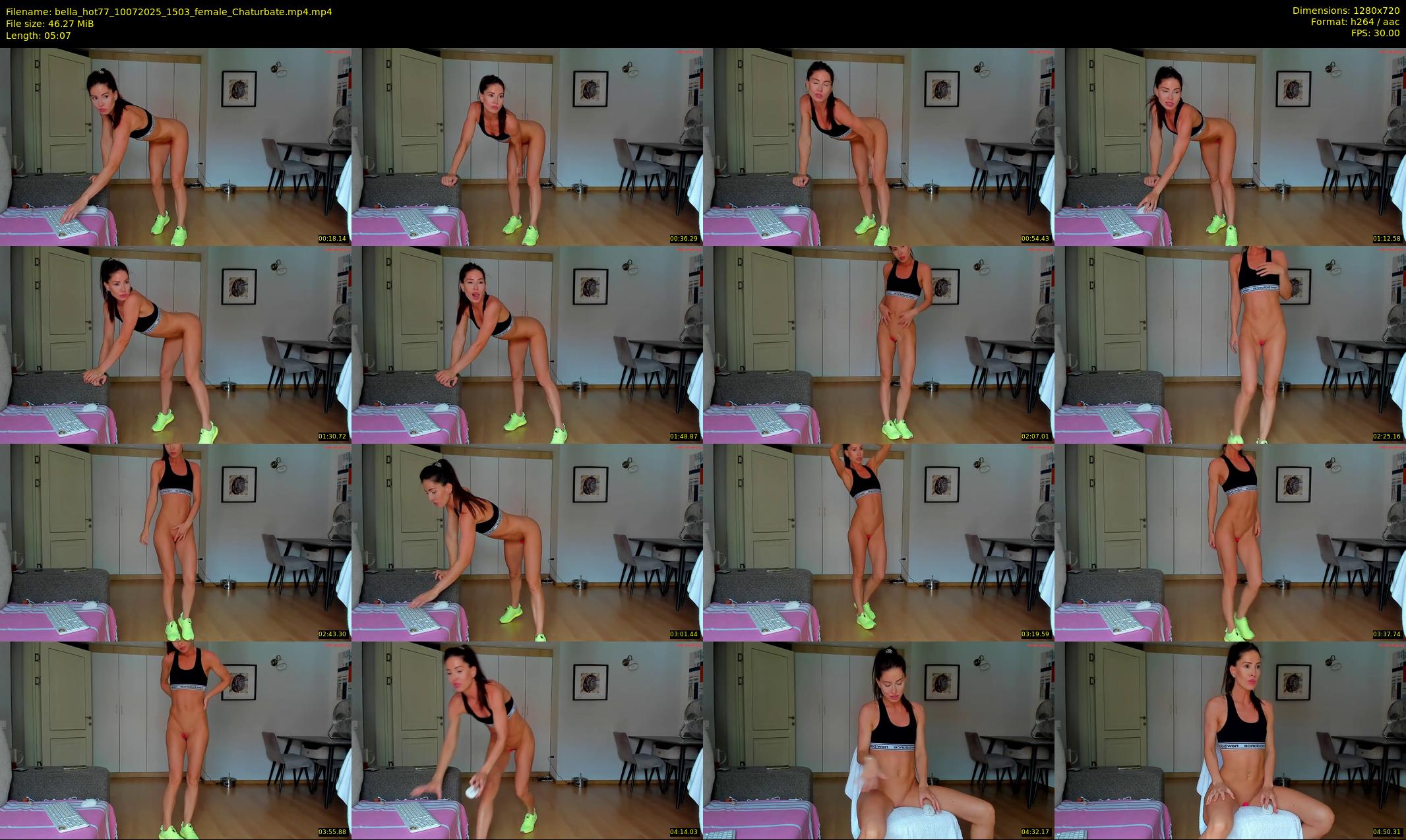 bella_hot77 — 6 minute Chaturbate female cam show recording, 720p, Jul 10, 2025