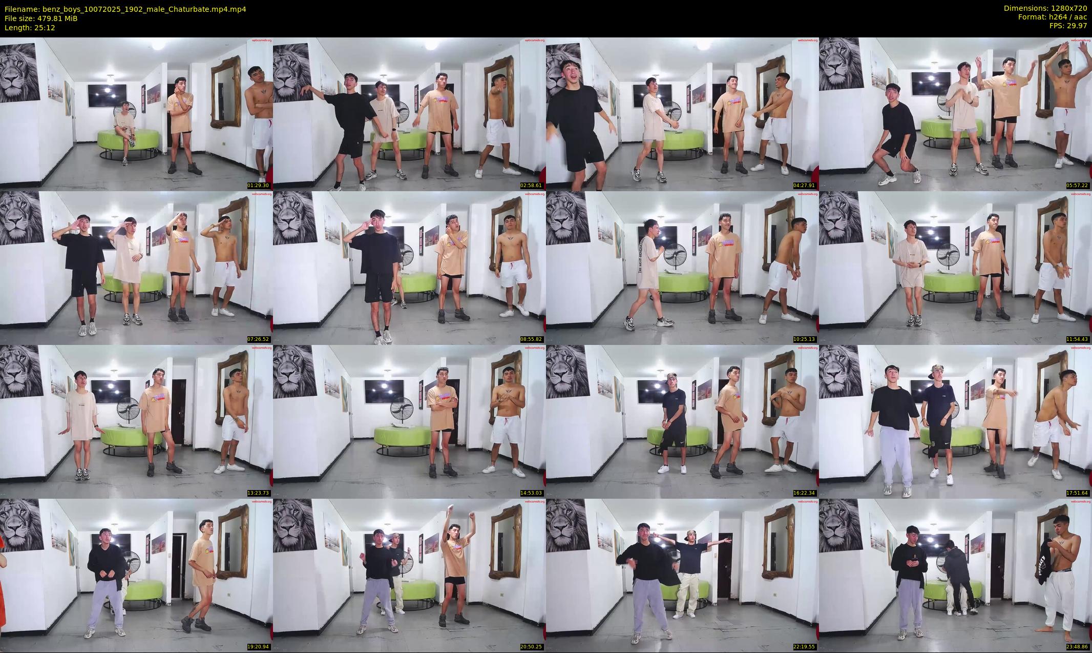 benz_boys — 26 minute Chaturbate male cam show recording, 720p, Jul 10, 2025