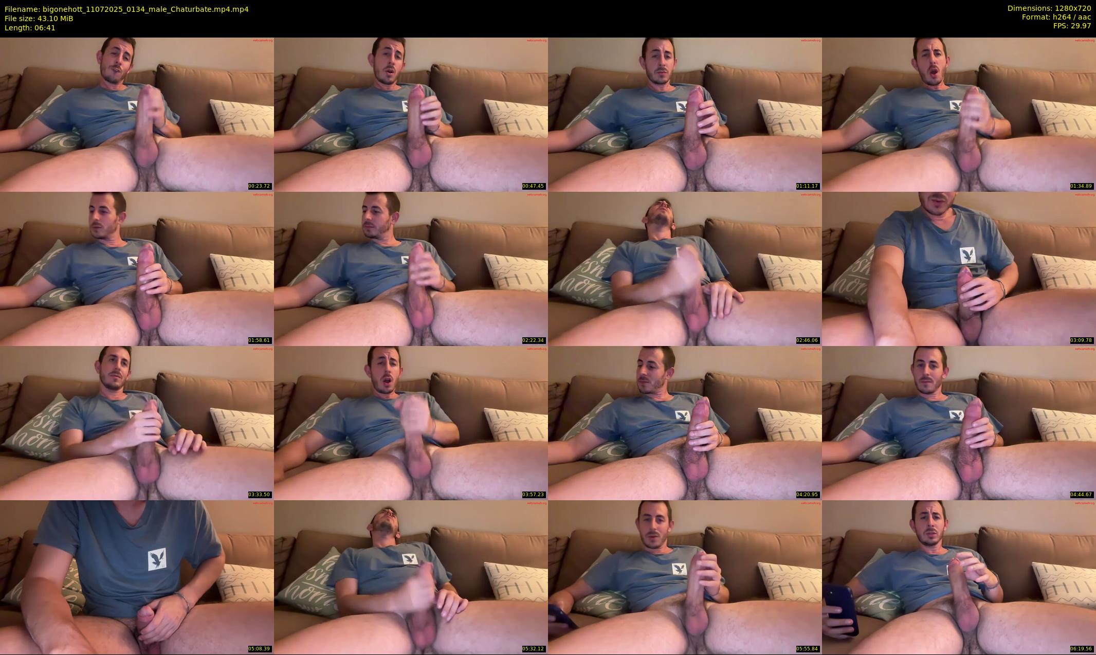 bigonehott — 7 minute Chaturbate male cam show recording, 720p, Jul 11, 2025