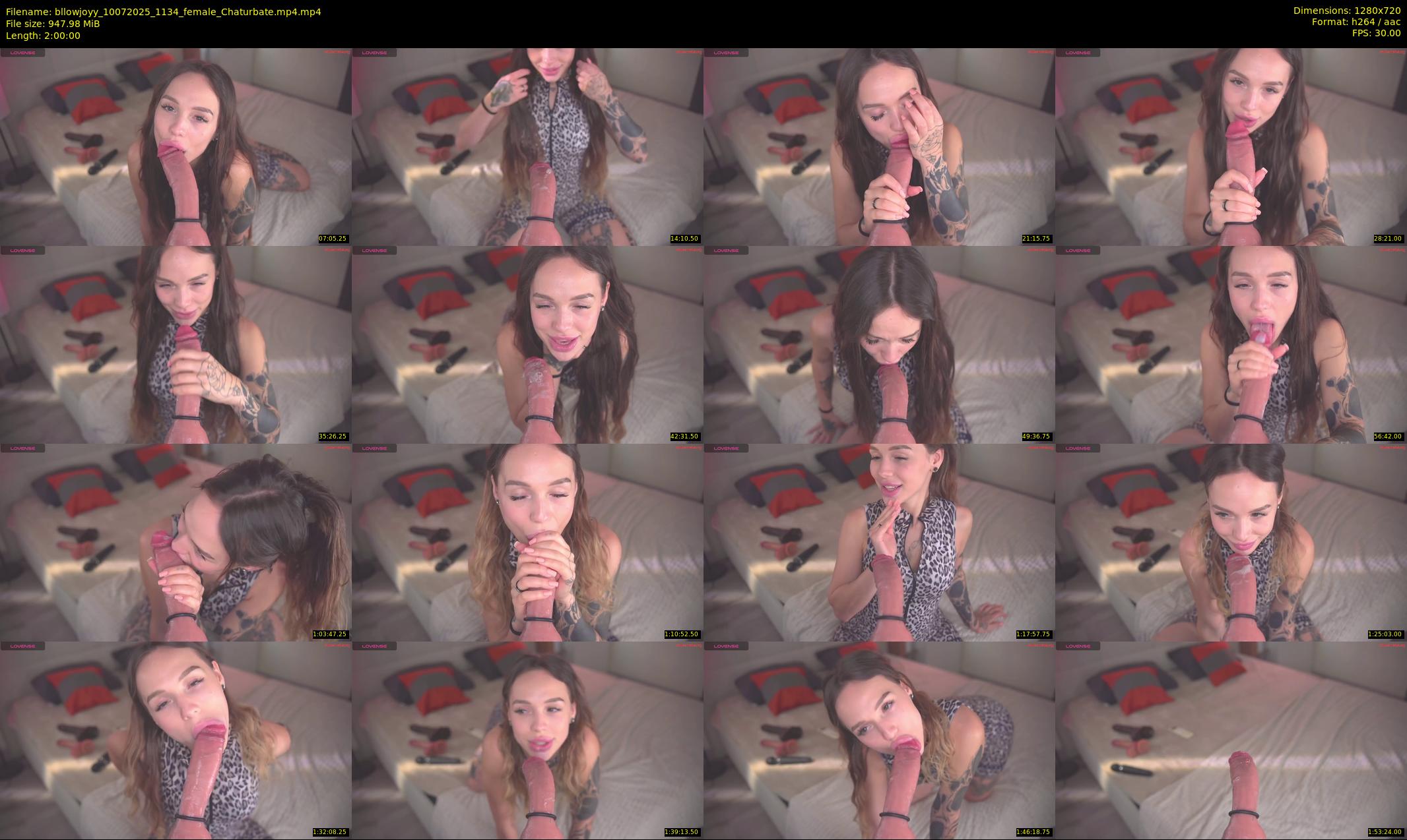 bllowjoyy — 120 minute Chaturbate female cam show recording, 720p, Jul 10, 2025
