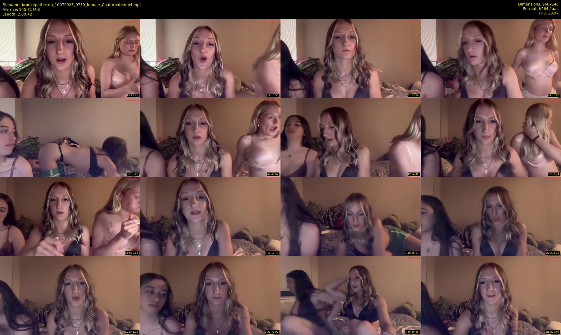 brookepatterson — 121 minute Chaturbate female cam show recording, 480p, Jul 10, 2025