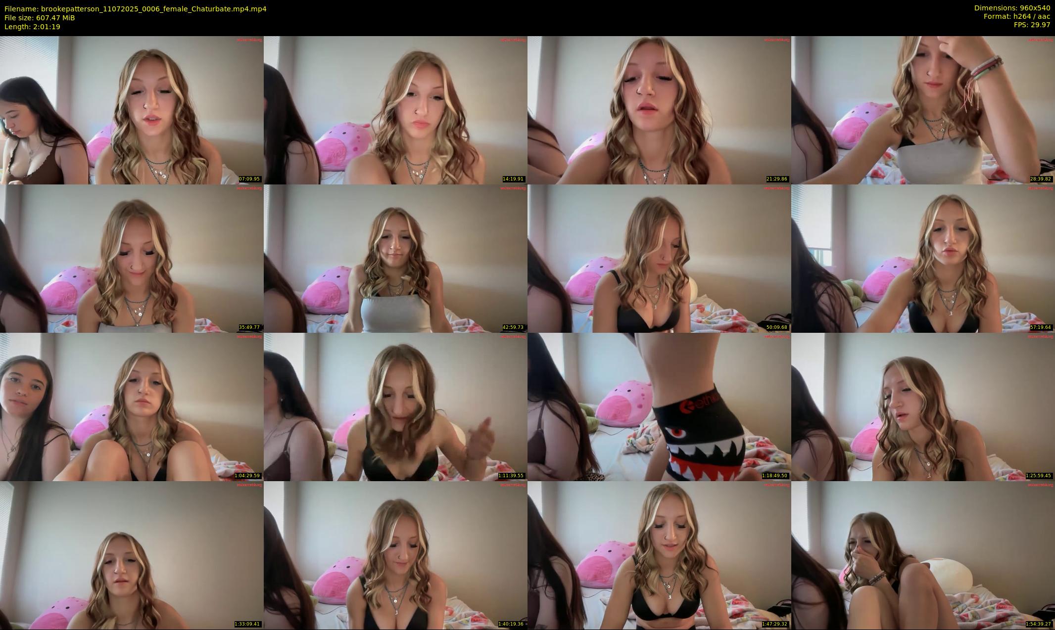 brookepatterson — 122 minute Chaturbate female cam show recording, 480p, Jul 11, 2025