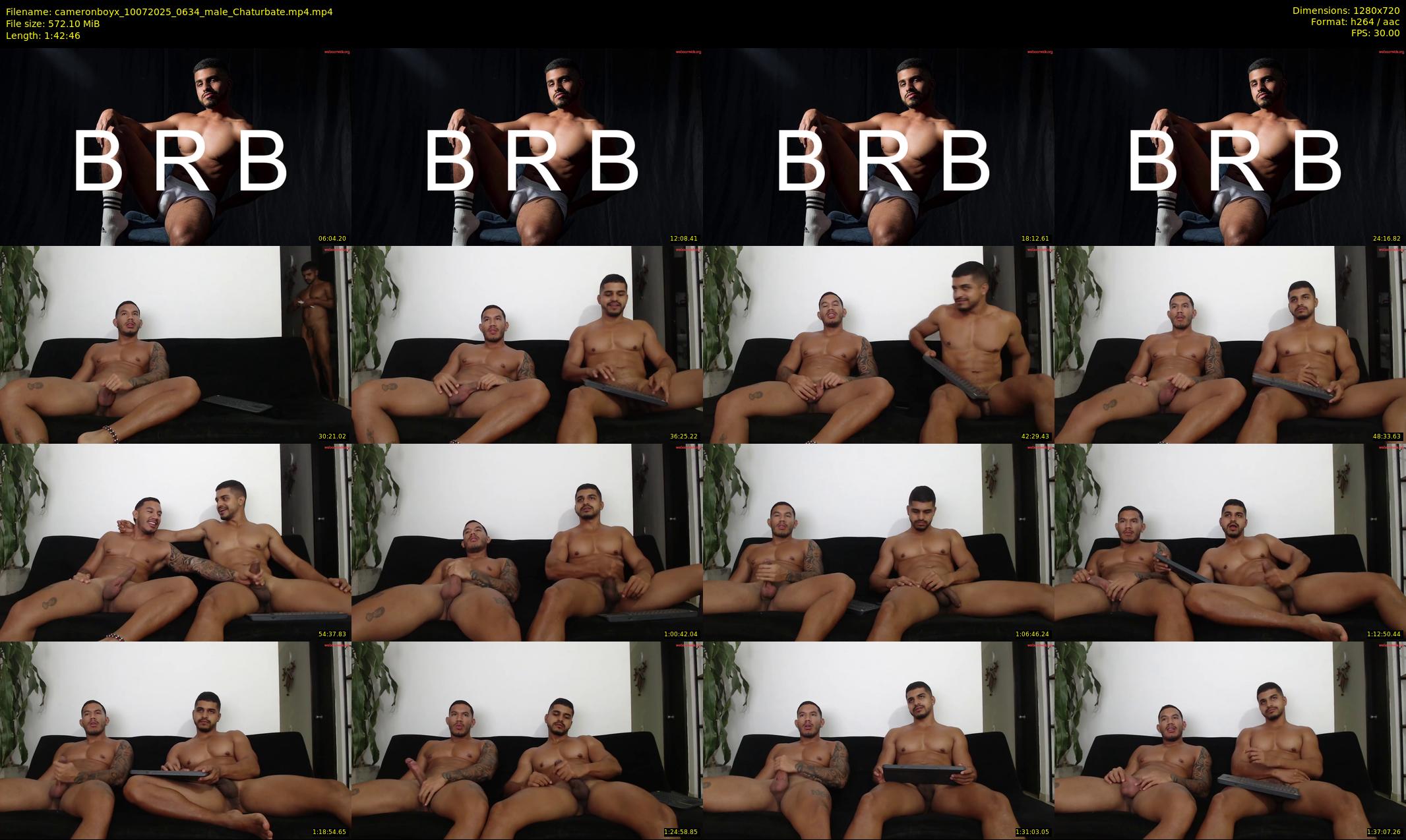cameronboyx — 103 minute Chaturbate male cam show recording, 720p, Jul 10, 2025