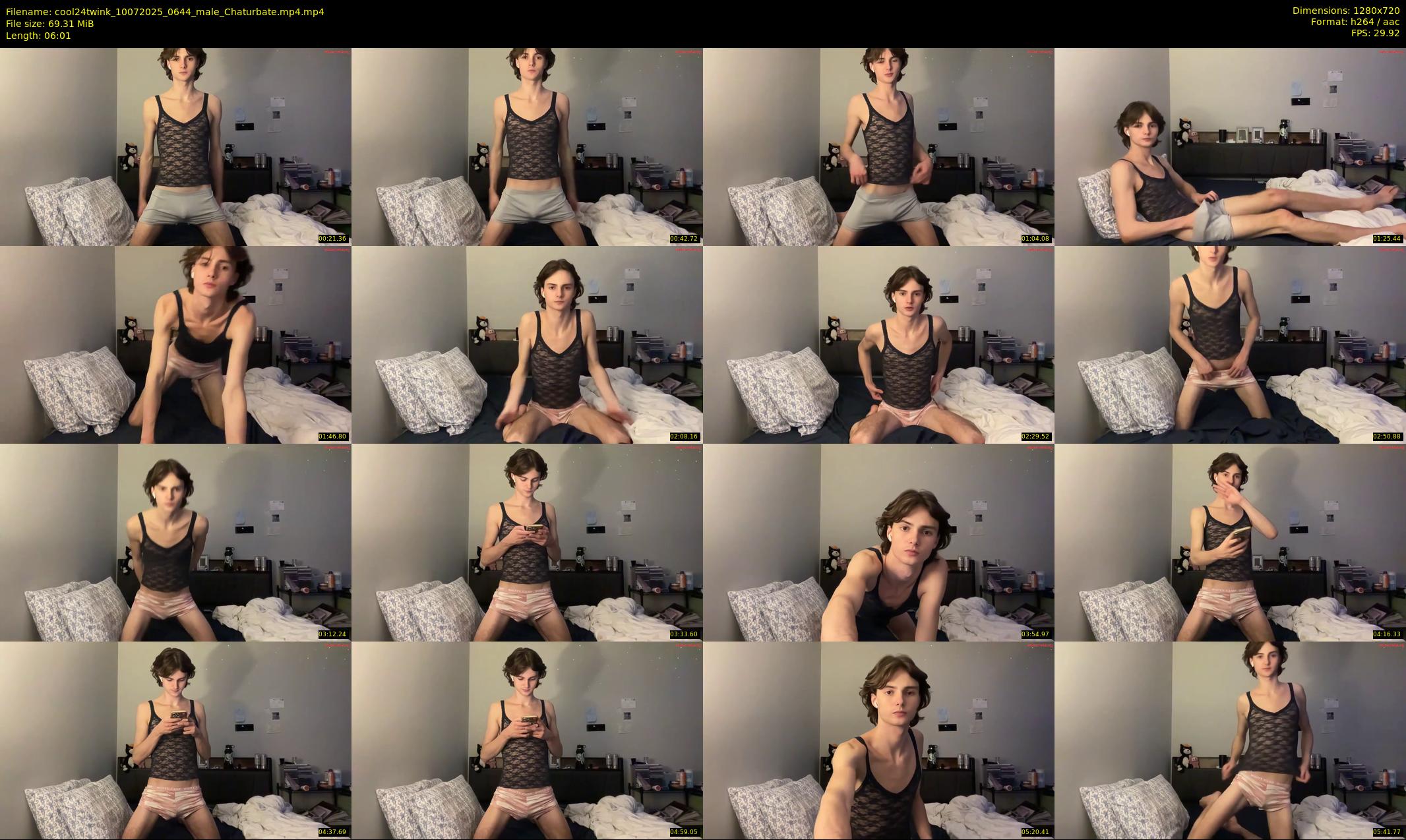 cool24twink — 7 minute Chaturbate male cam show recording, 720p, Jul 10, 2025