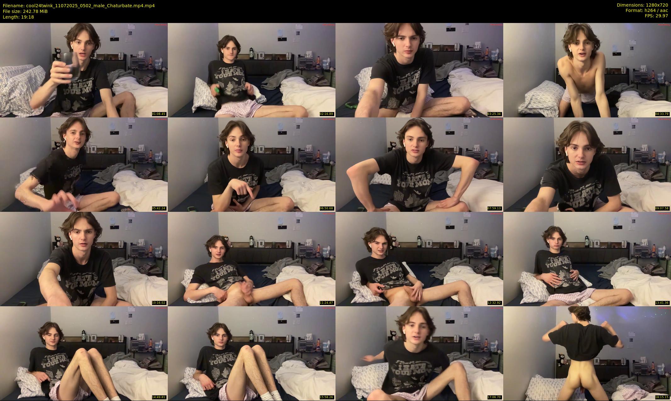 cool24twink — 20 minute Chaturbate male cam show recording, 720p, Jul 11, 2025
