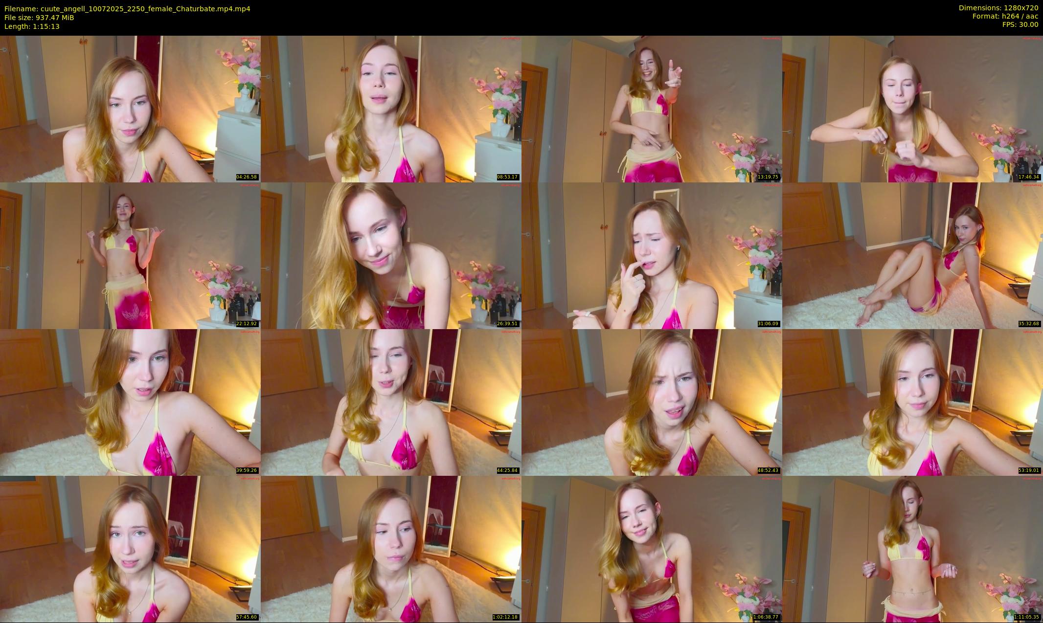cuute_angell — 76 minute Chaturbate female cam show recording, 720p, Jul 10, 2025