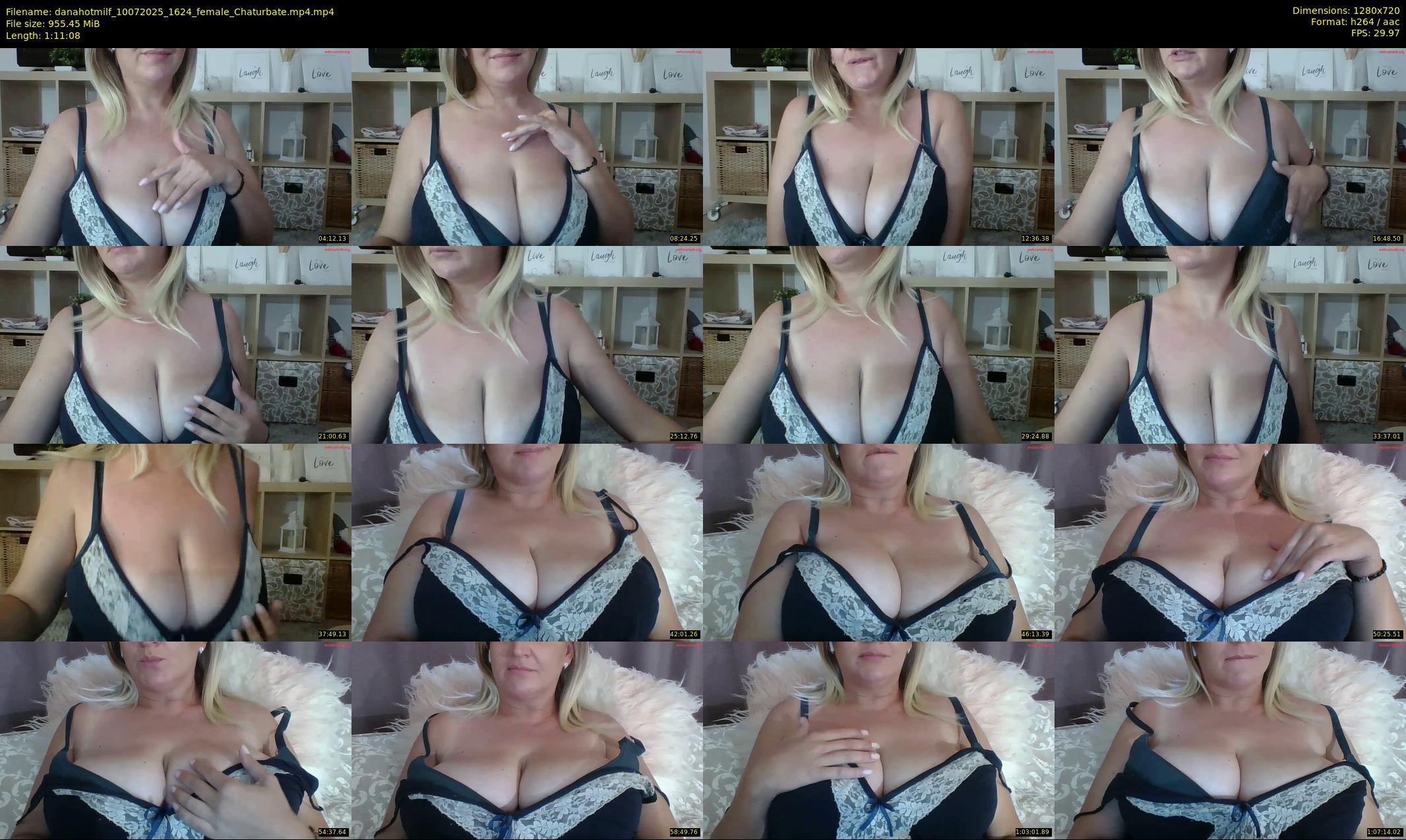 danahotmilf — 72 minute Chaturbate female cam show recording, 720p, Jul 10, 2025