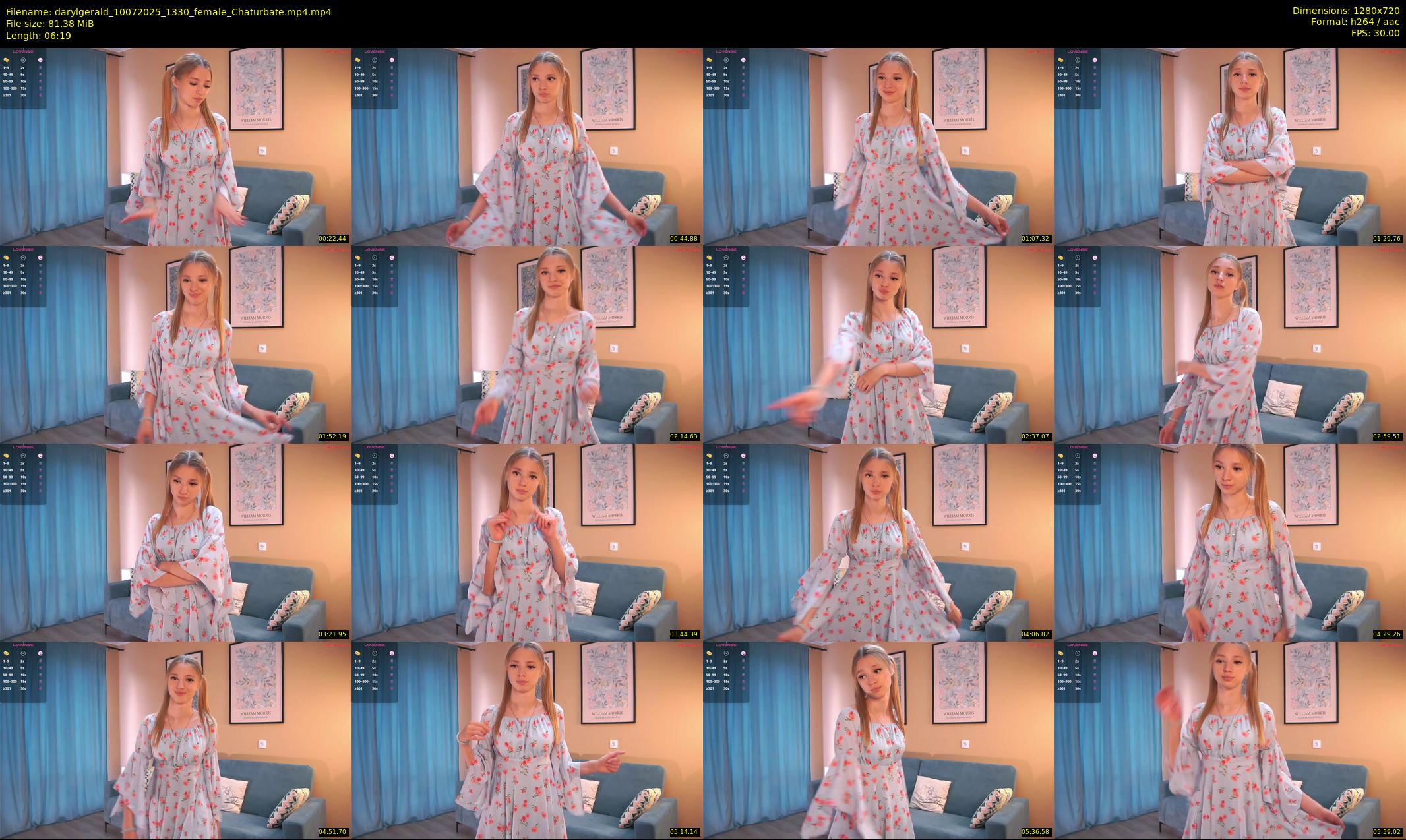 darylgerald — 7 minute Chaturbate female cam show recording, 720p, Jul 10, 2025