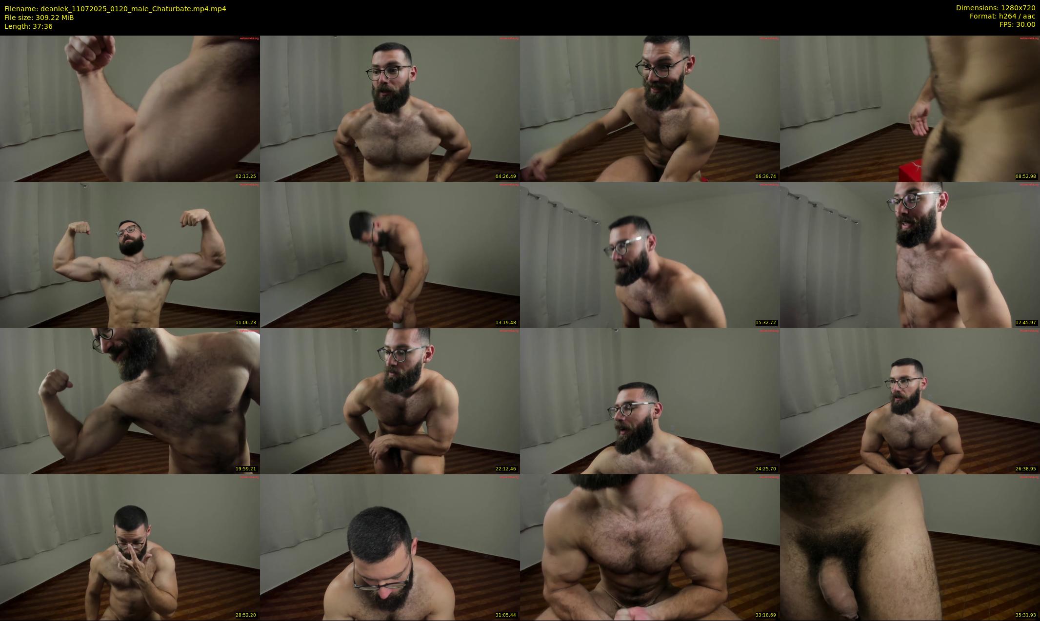 deanlek — 38 minute Chaturbate male cam show recording, 720p, Jul 11, 2025