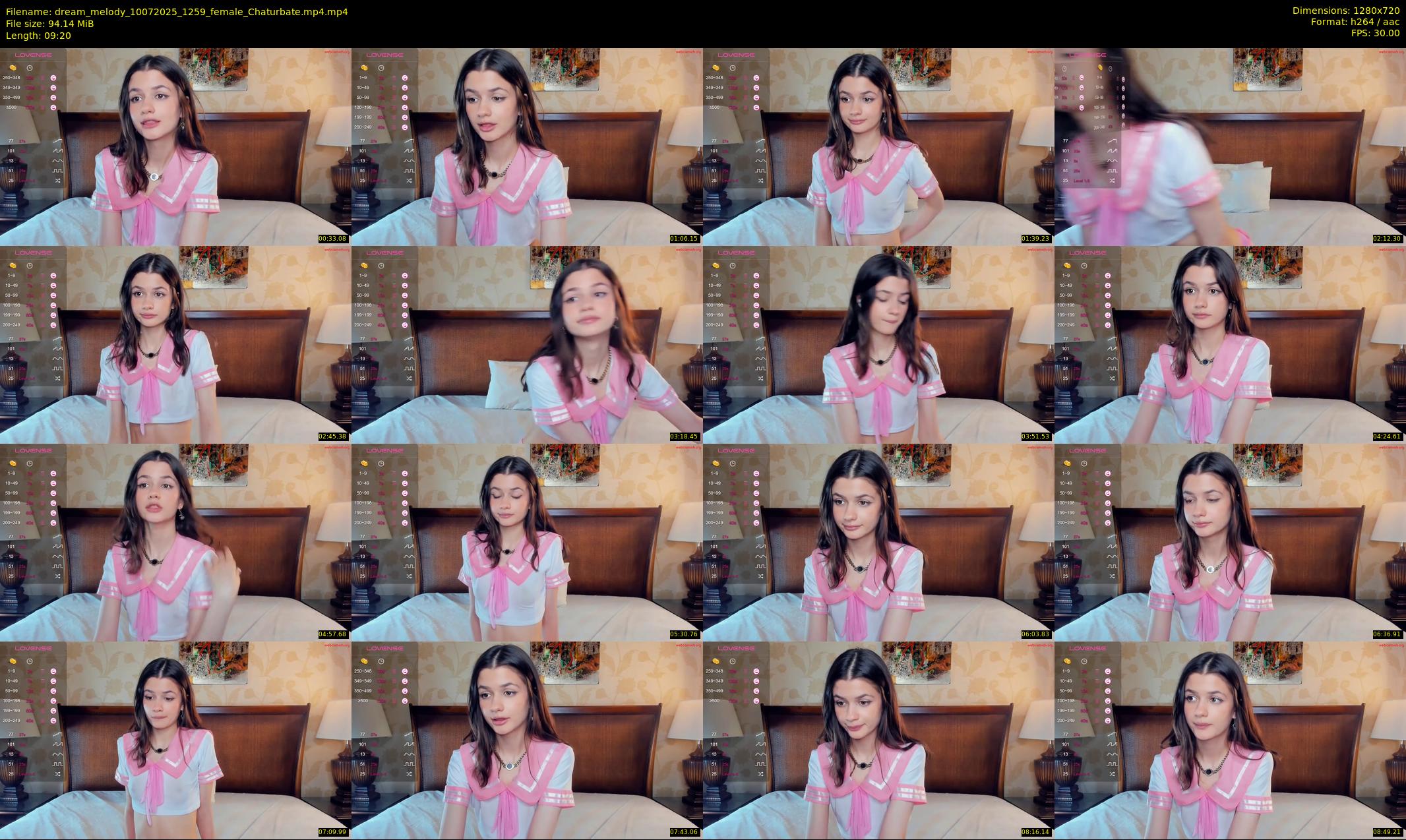 dream_melody — 10 minute Chaturbate female cam show recording, 720p, Jul 10, 2025