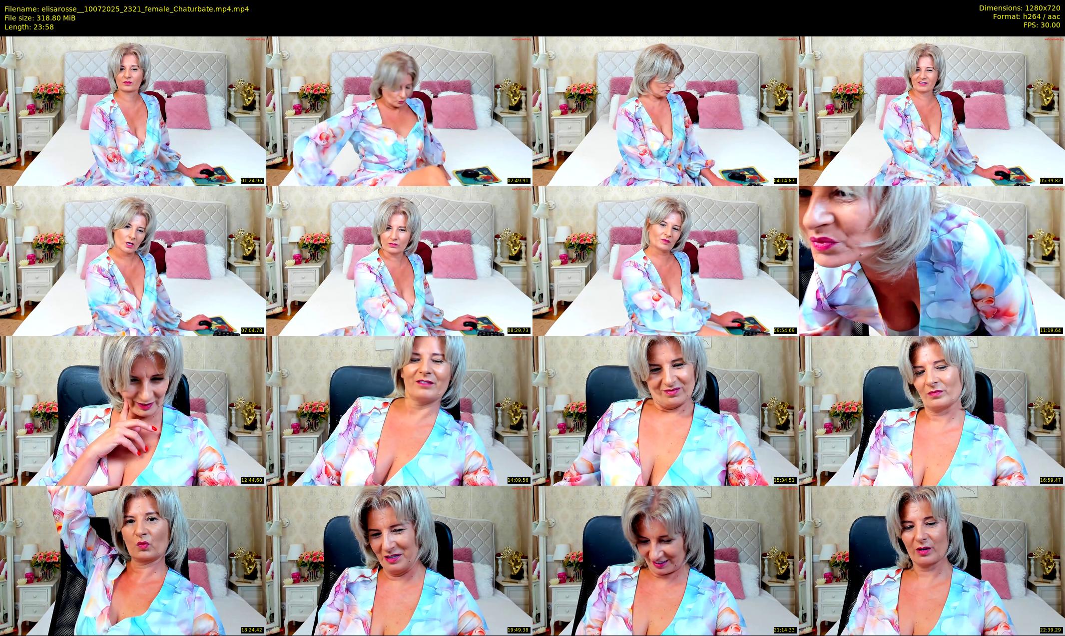 elisarosse_ — 24 minute Chaturbate female cam show recording, 720p, Jul 10, 2025
