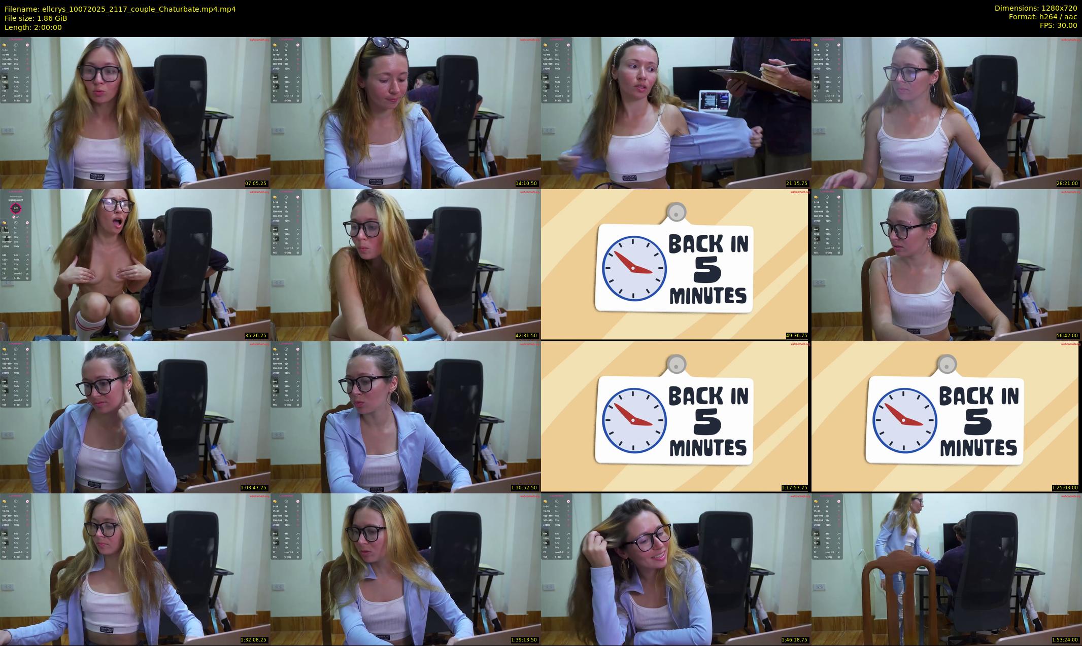ellcrys — 120 minute Chaturbate couple cam show recording, 720p, Jul 10, 2025