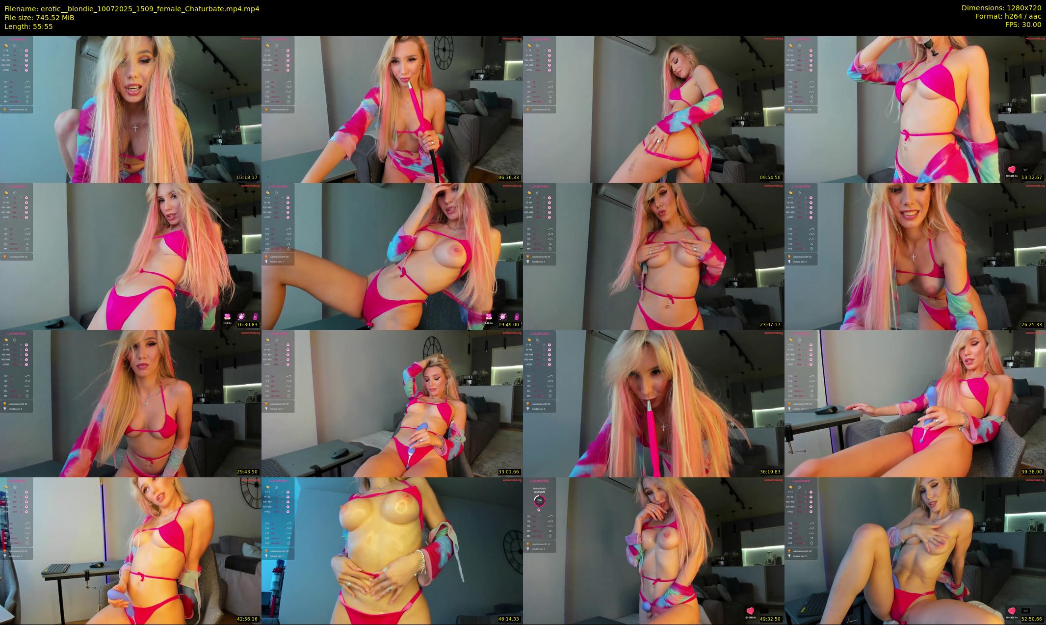 erotic__blondie — 56 minute Chaturbate female cam show recording, 720p, Jul 10, 2025