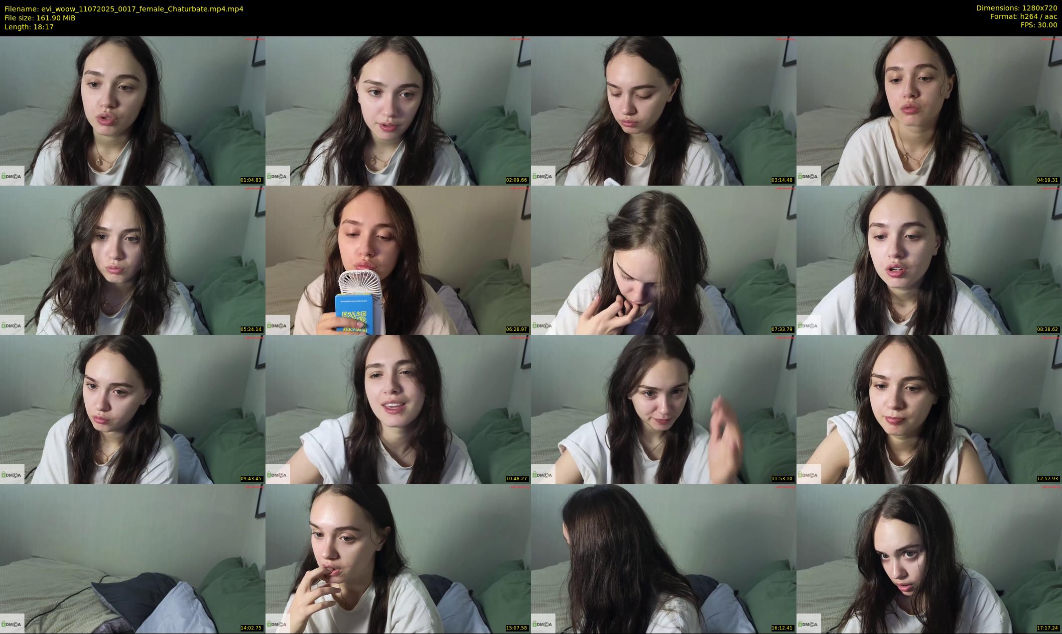evi_woow — 19 minute Chaturbate female cam show recording, 720p, Jul 11, 2025