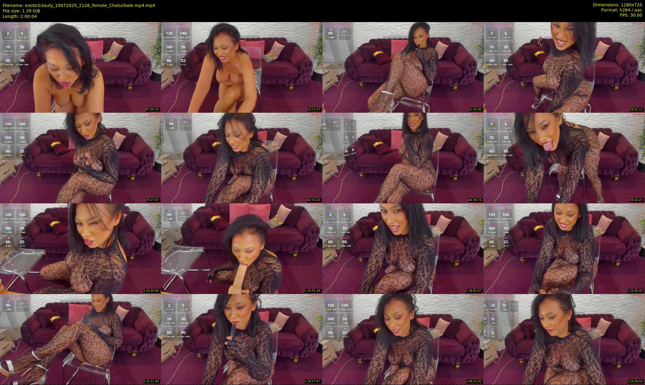 exoticb3auty — 121 minute Chaturbate female cam show recording, 720p, Jul 10, 2025