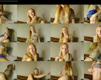 fitblondeprincess — 54 minute Chaturbate female cam show recording, 720p, Jul 10, 2025