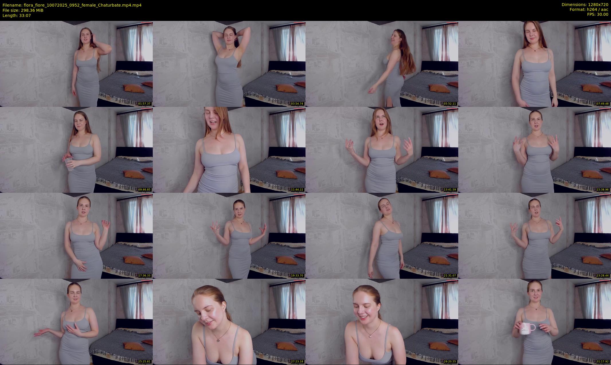 flora_fiore — 34 minute Chaturbate female cam show recording, 720p, Jul 10, 2025