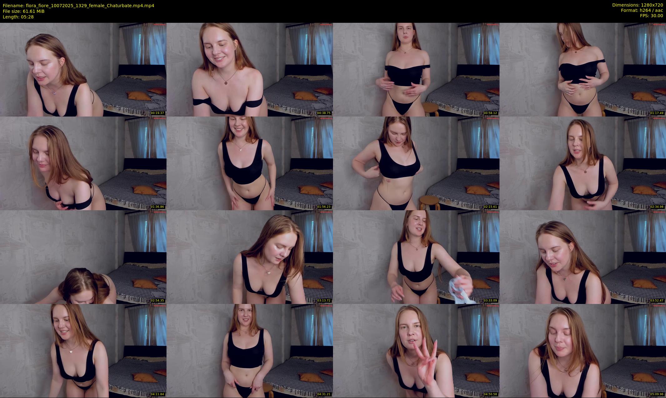 flora_fiore — 6 minute Chaturbate female cam show recording, 720p, Jul 10, 2025