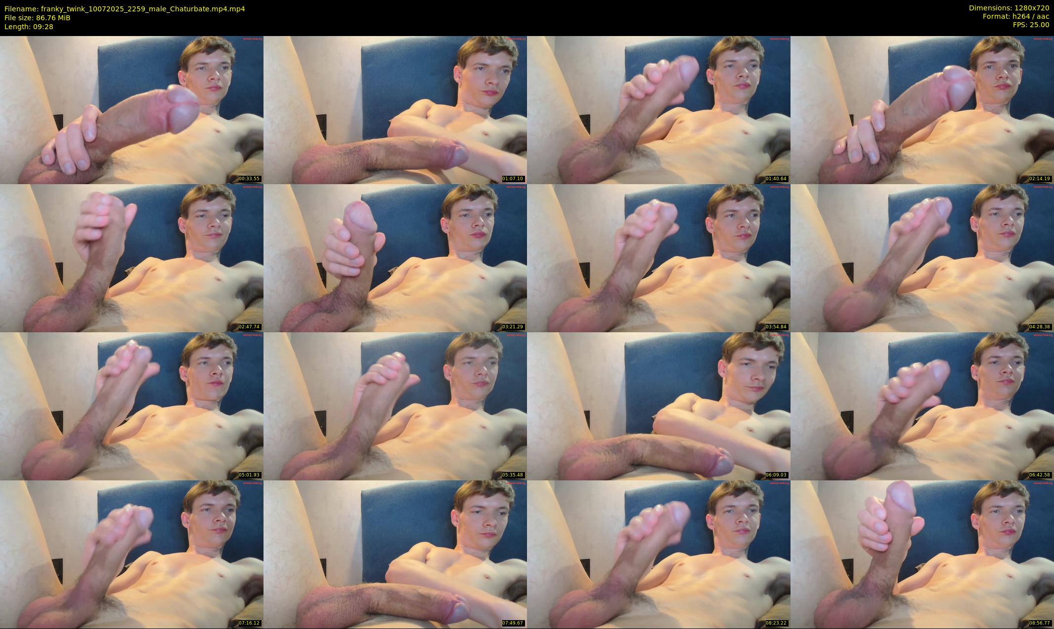 franky_twink — 10 minute Chaturbate male cam show recording, 720p, Jul 10, 2025