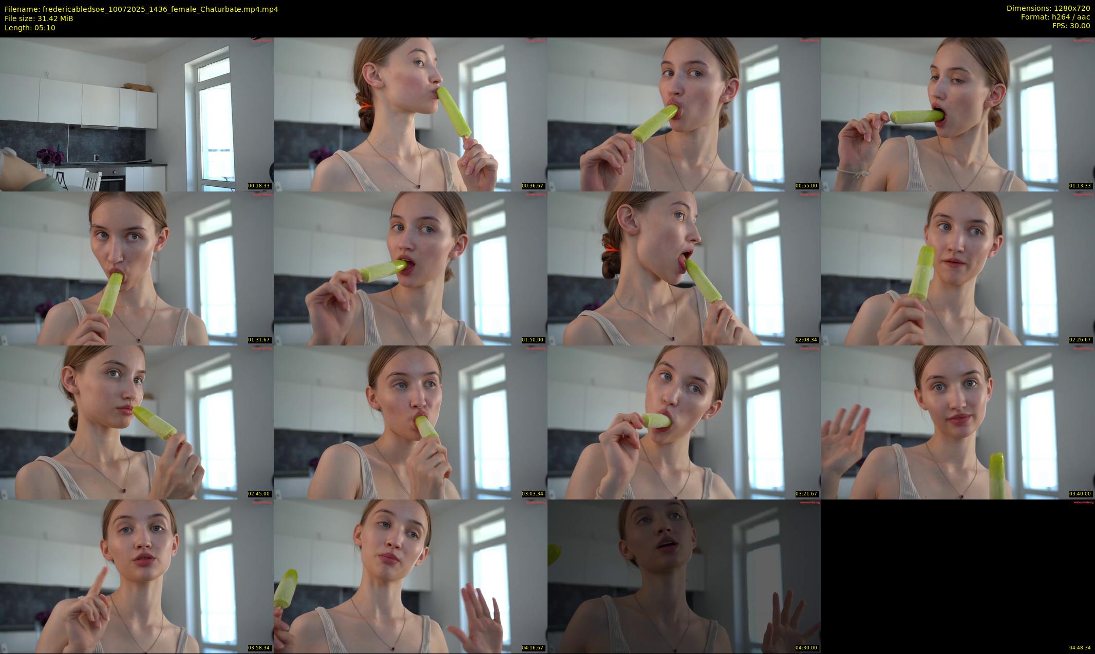 fredericabledsoe — 6 minute Chaturbate female cam show recording, 720p, Jul 10, 2025