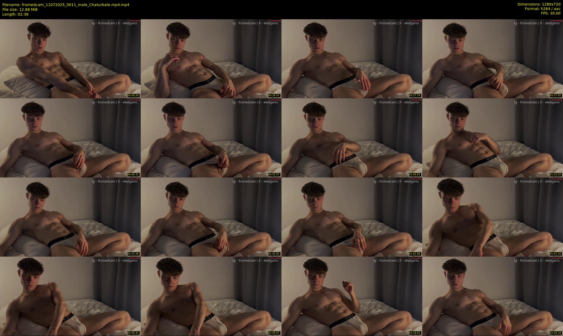 fromedcam — 3 minute Chaturbate male cam show recording, 720p, Jul 11, 2025