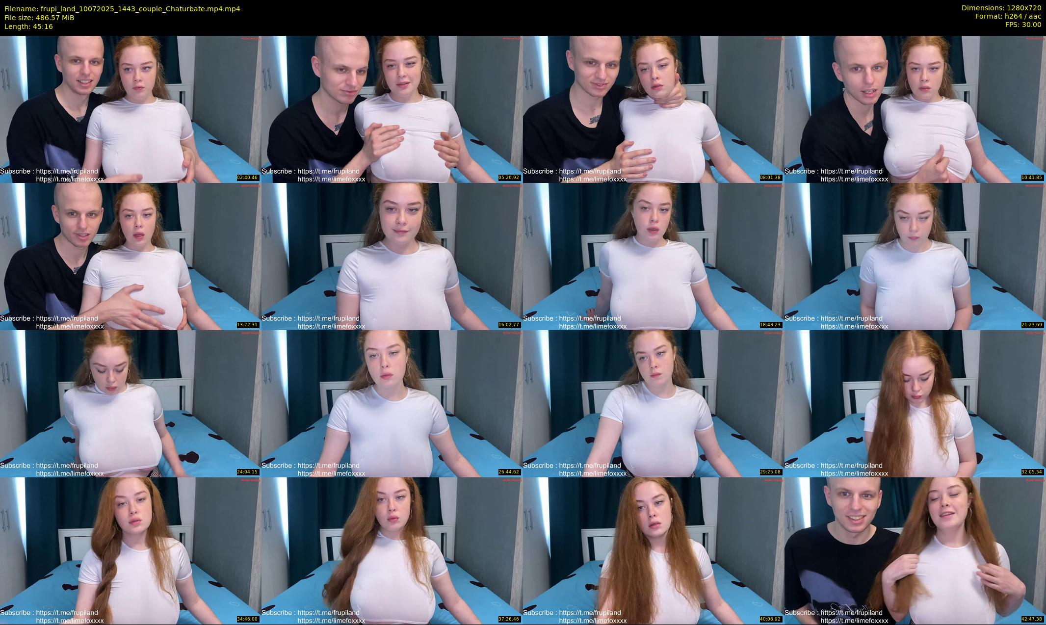 frupi_land — 46 minute Chaturbate couple cam show recording, 720p, Jul 10, 2025