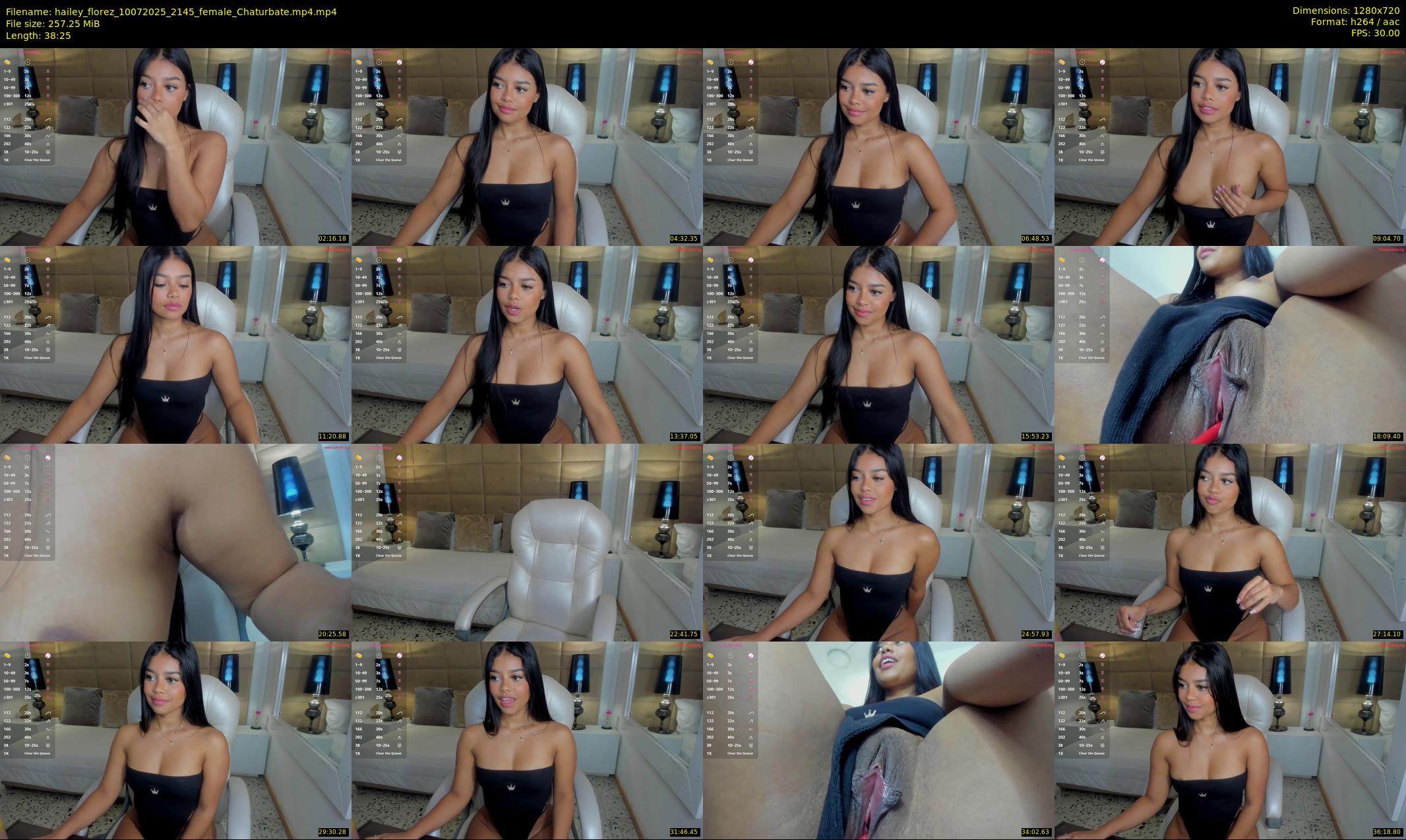 hailey_florez — 39 minute Chaturbate female cam show recording, 720p, Jul 10, 2025