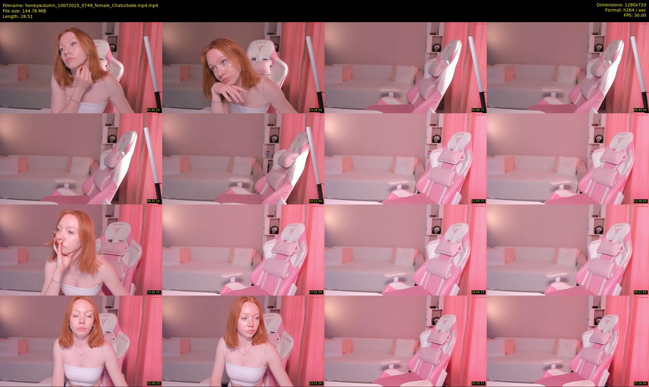honeyautumn — 29 minute Chaturbate female cam show recording, 720p, Jul 10, 2025
