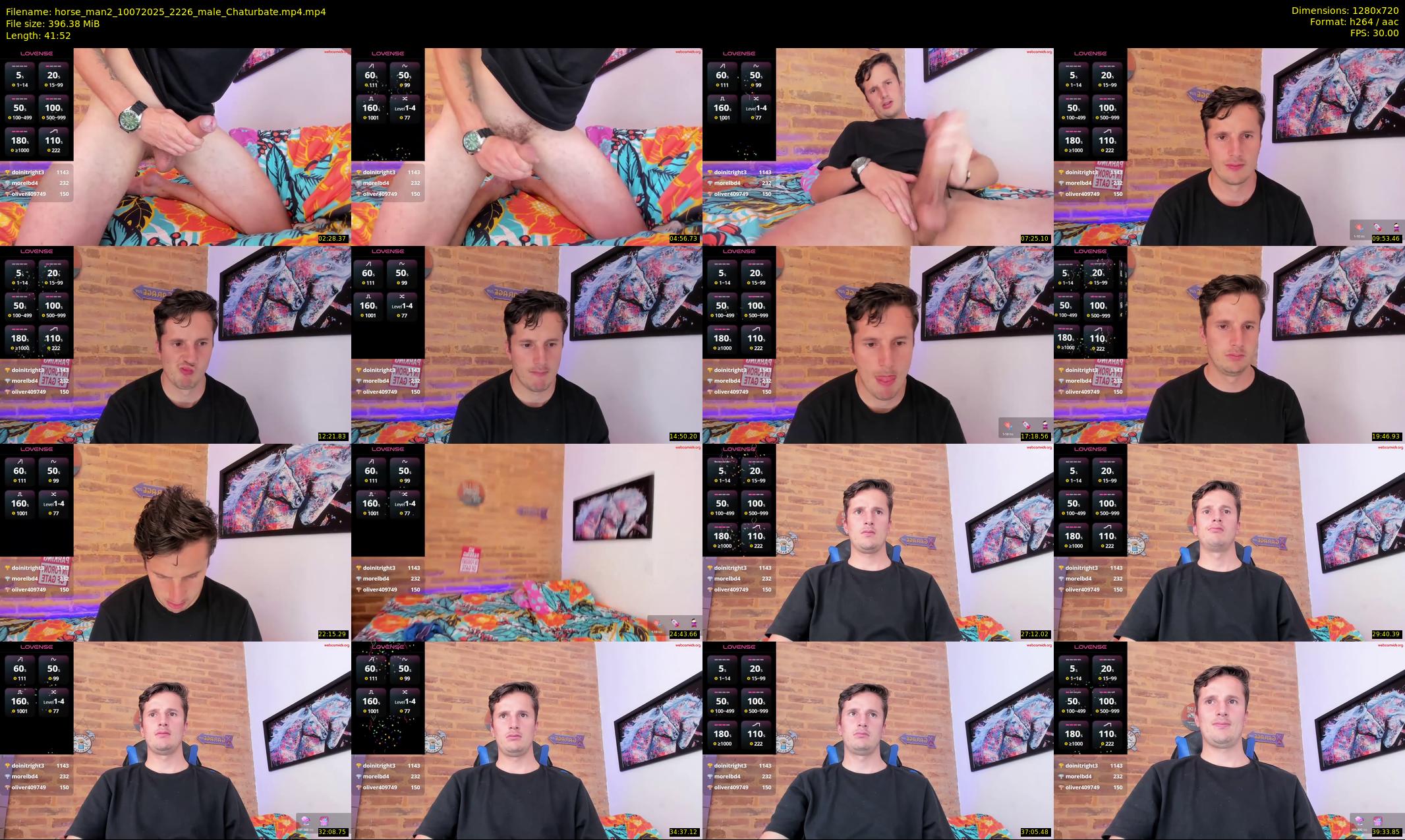 horse_man2 — 42 minute Chaturbate male cam show recording, 720p, Jul 10, 2025