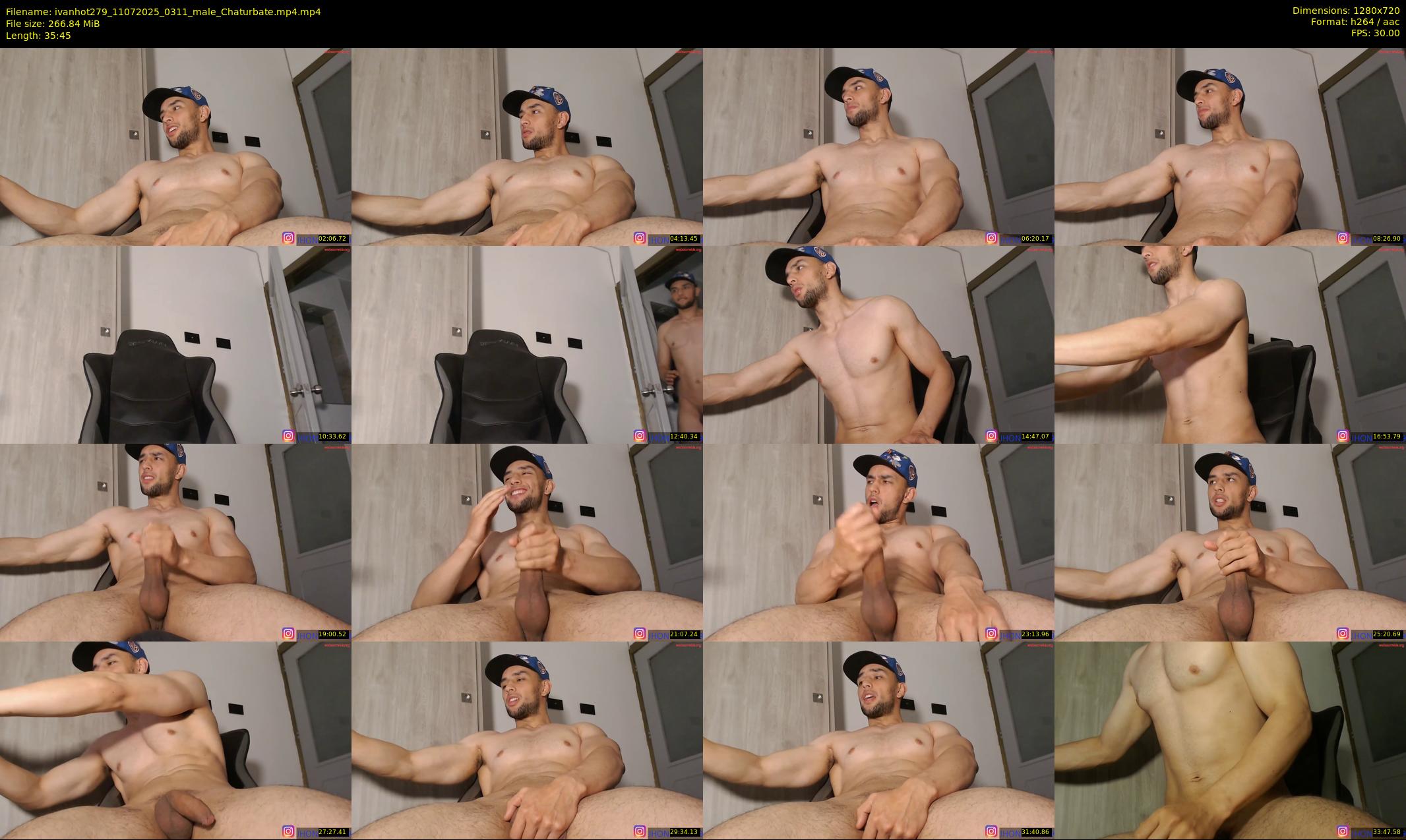 ivanhot279 — 36 minute Chaturbate male cam show recording, 720p, Jul 11, 2025