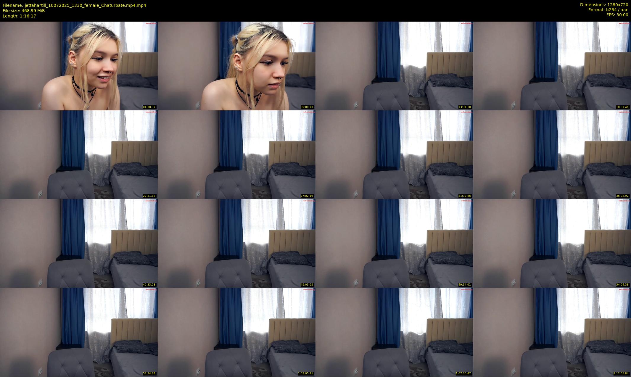 jettahartill — 77 minute Chaturbate female cam show recording, 720p, Jul 10, 2025