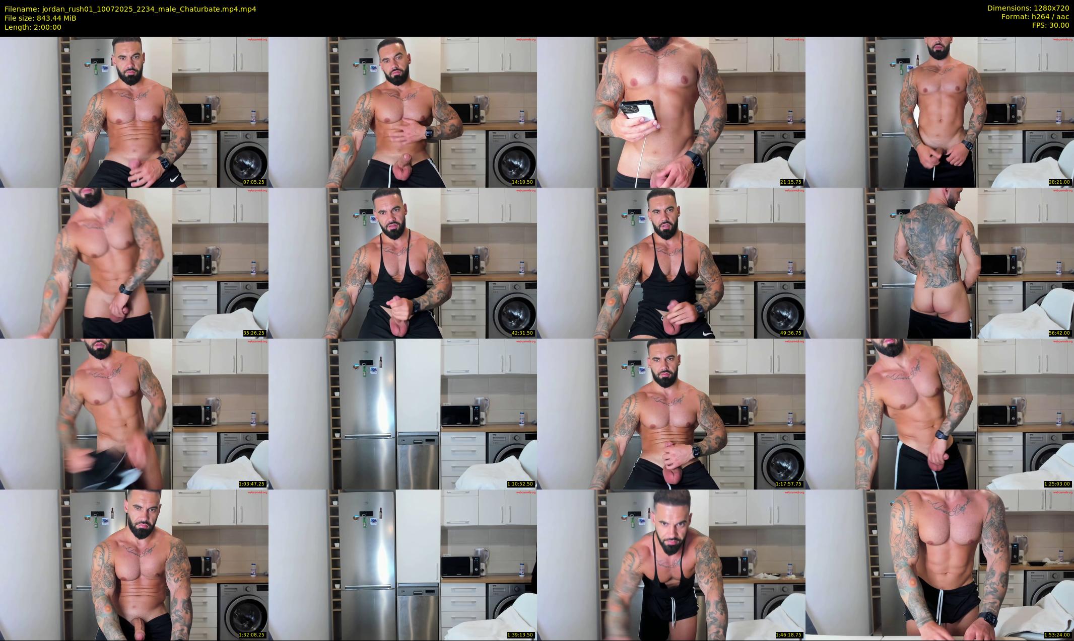jordan_rush01 — 120 minute Chaturbate male cam show recording, 720p, Jul 10, 2025